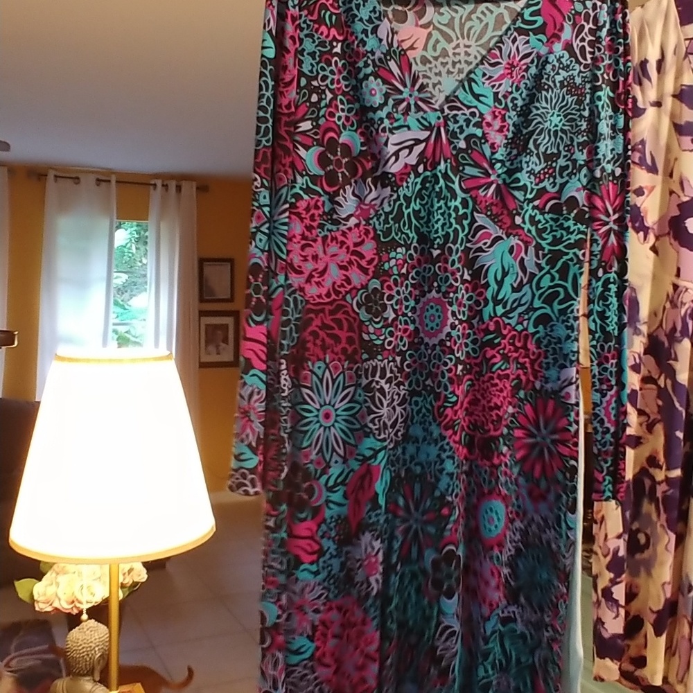 Emilio Pucci long sleeve dress